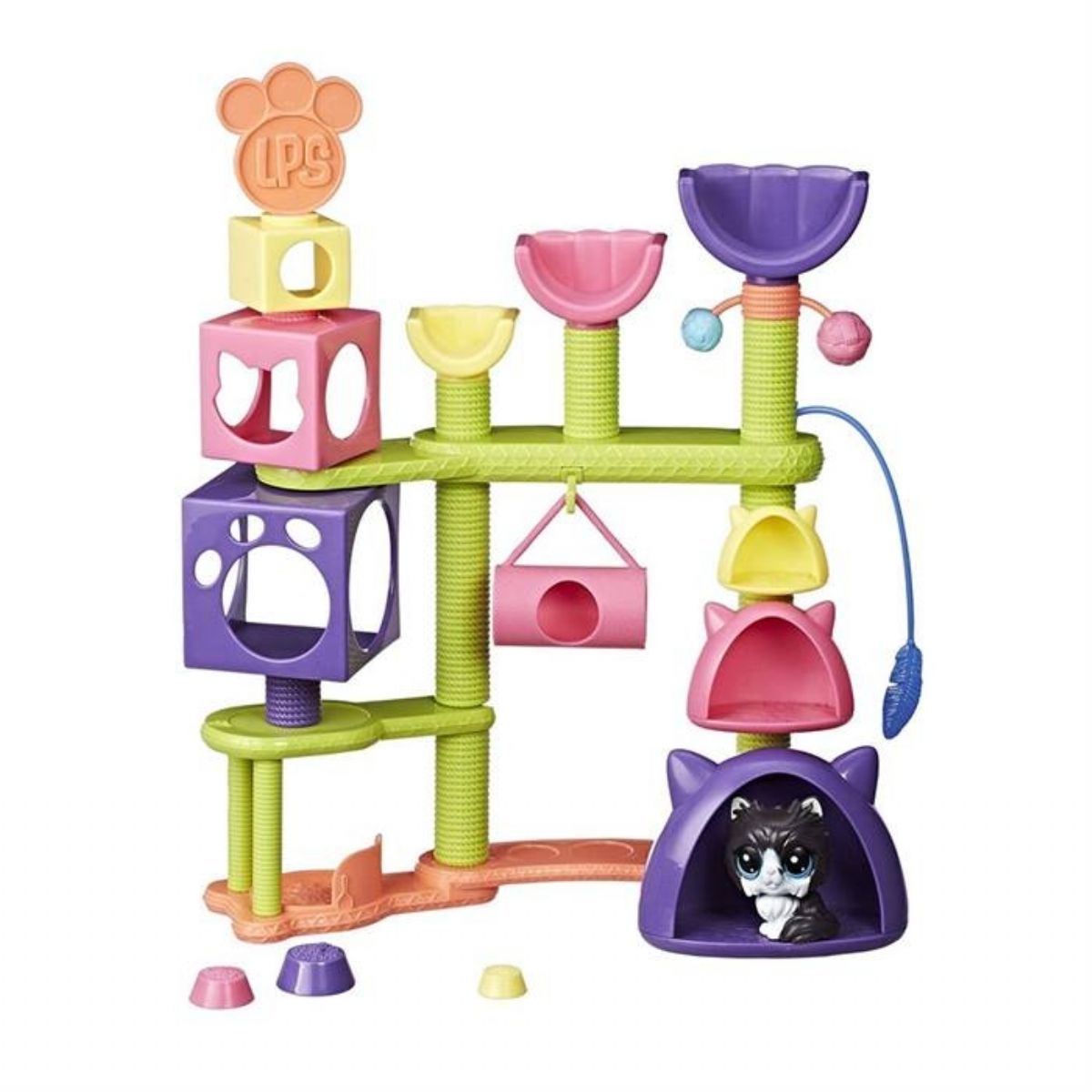 Littlest Pet Shop Kedi Miniş Eğlence Parkı E2127 Littlest Pet Shop