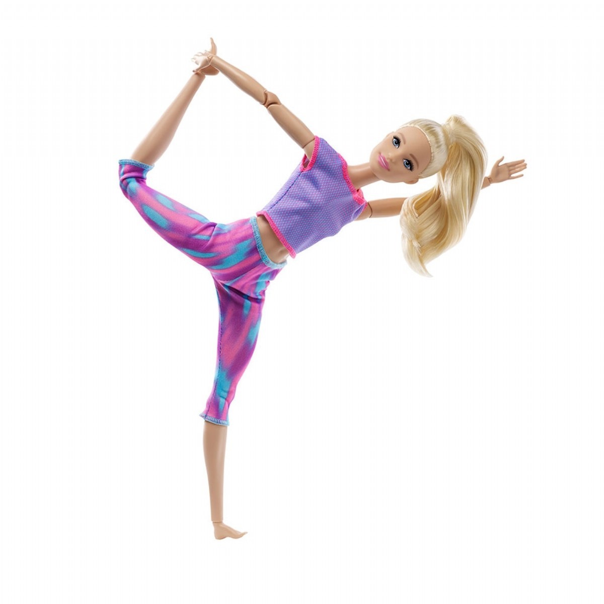 Barbie Sonsuz Hareket Bebegi Sarisin Desenli Taytli Gxf04 Barbie Karakterler Toolstoy