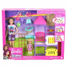 Barbie  Bebek Bakıcısı Skipper Parkta Oyun Seti GHV89